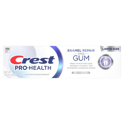 Crest Enamel Repair and Gum Toothpaste, Advanced Whitening - 4.8 Oz - Image 3