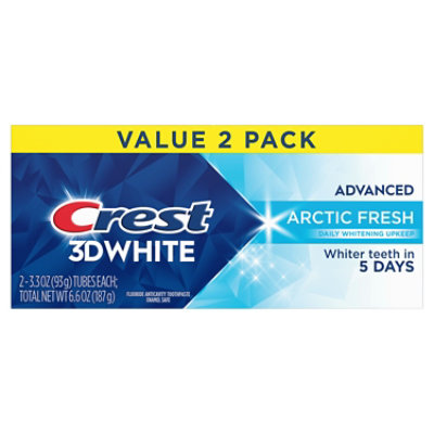 Crest 3d White Advance Arctic Fresh - 2-3.3 Oz - Image 7