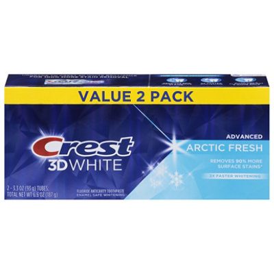 Crest 3d White Advance Arctic Fresh - 2-3.3 Oz - Safeway