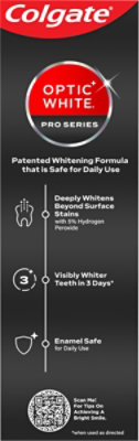 Colgate Optic White Toothpaste Pro Series Stain Shield - 3 Oz - Image 5