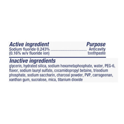 Crest 3D White Brilliance Charcoal Toothpaste - 4.6 Oz - Image 3