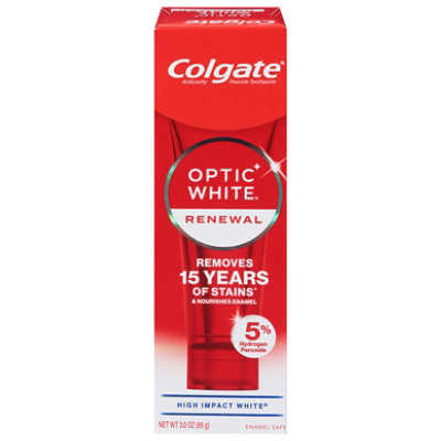 Colgate Optic White Toothpaste High Impact - 3 Oz - Image 1