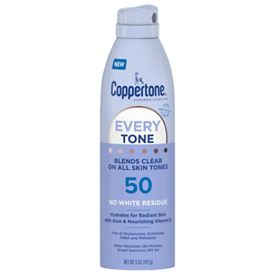 Coppertone Spf50 Every Tone Spray - 5 Oz - Image 2