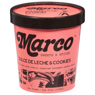 Marco Sweets And Spices Dulce De Leche Ice Cream - 1 Pint - Image 3