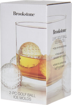Brookstone Golf Ball Silicone Ice Mold - 2 Count - Image 1