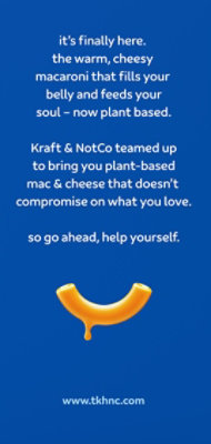 Kraft Plant Based White Cheddar Mac And Cheese - 6 Oz. - Image 6