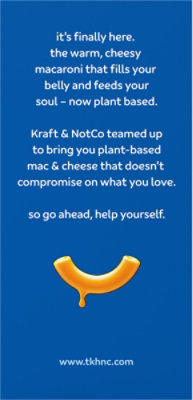 Kraft NotCo Original Flavor Plant Based Mac & Cheese - 6 Oz - Image 6