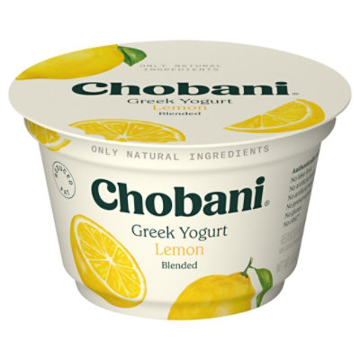 Chobani Reduced Fat Greek Yogurt Lemon Blended - 5.3 Oz. - Image 3