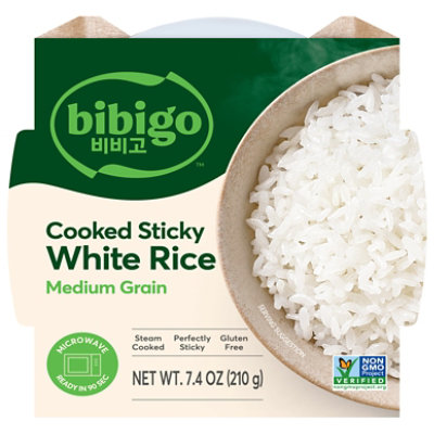 Bibigo Rice White 1 Pack - 7.4 Oz. - Image 3