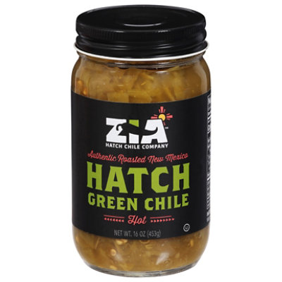 Zia Hatch Chile Company Chile Diced Green Hot - 16 Oz. - Image 1