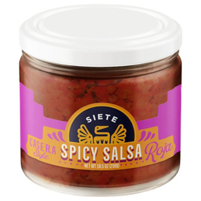 Siete Salsa Spicy Casera - 10.5 Oz. - Image 1