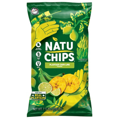 Natuchips Plantains Lime - 7.75 Oz. - Image 3