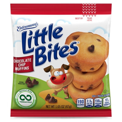 Entenmanns Little Bites Chocolate Chip Mini Muffins - 1.65 Oz. - Image 4