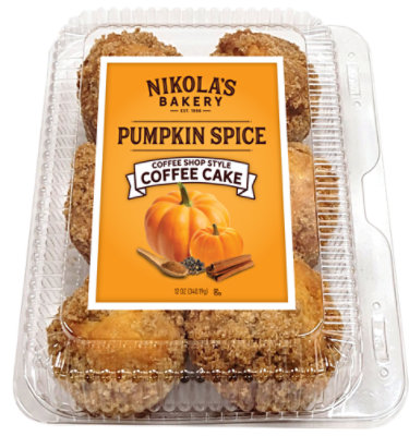 Pumpkin Spice Coffee Cake - 12 Oz - Image 1