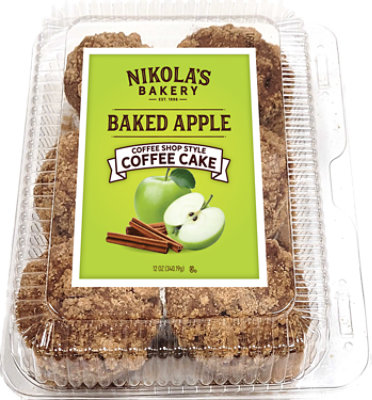 Baked Apple Coffee Cake - 12 Oz - Image 1