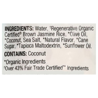 Lundberg Coconut Rice Regenerative Organic Ready in 90 seconds - 8 Oz - Image 4