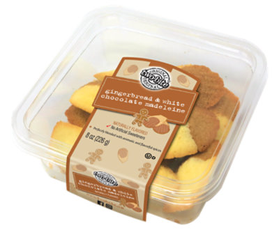 Two Bite Gingerbread And White Chocolate Madeleine - 8 Oz - Image 1