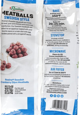 Rosina Meatballs Swedish Style - 22 Oz - Image 6