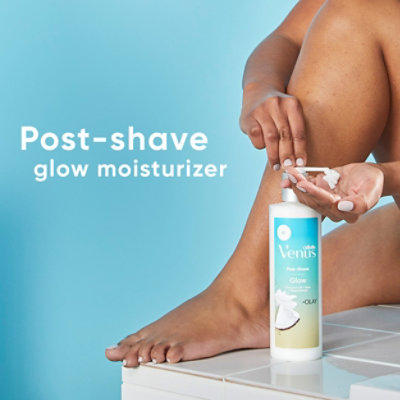 Gillette Venus Glow Post Shave Oil Infused Lotion - 12  Fz - Image 3