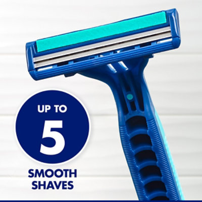 Gillette Sensor2 Plus Pivot Mens Disposable Razor - 21 Count - Image 2