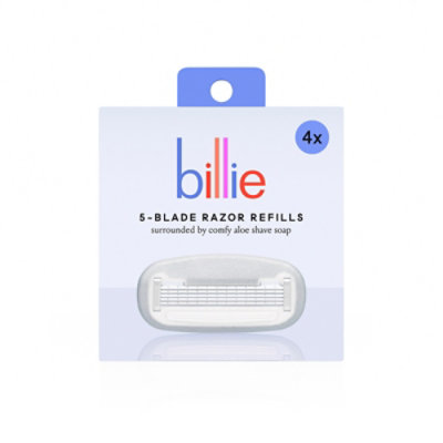 Billie Shave Razor Refills 5 Blade - 4 Count - Image 1