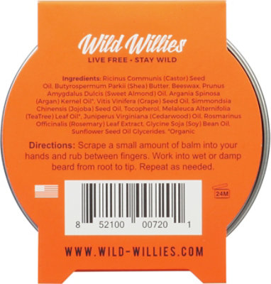 Wild Willies Beard Butter Original - 2 Oz - Image 5