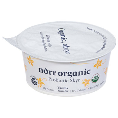Norr Skyr Organic Plain Yogurt - 4.4 Oz - Image 2