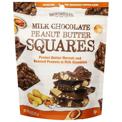 Milk Chocolate Peanut Butter Squares - 4.4 Oz - Image 3