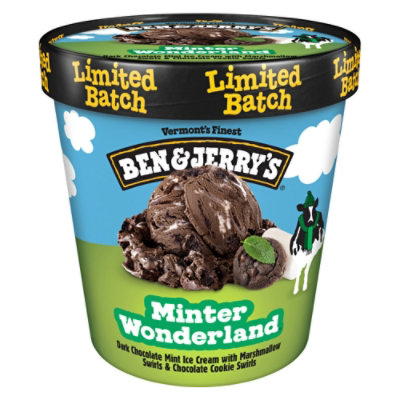 Ben & Jerry's Minter Wonderland Ice Cream - 1 pt - Image 3