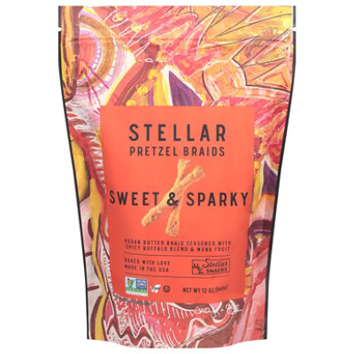 Stellar Snacks Pretzels Sweet And Sparky - 12 Oz. - Image 3