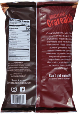 Rib Rack Pork Rinds Barbecue - 4 Oz. - Image 5