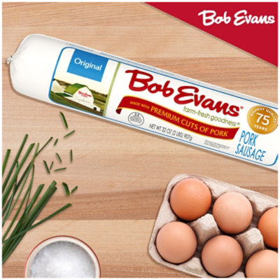 Bob Evans Farms Roll Sausage Original - 32 Oz - Image 7