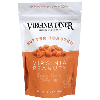 Virginia Diner Peanuts Butter Toasted - 6 Oz - Image 1