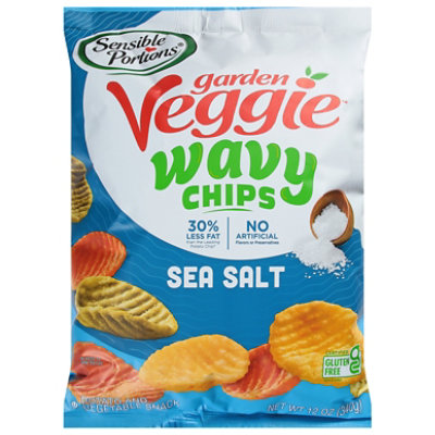 Sensible Portions Chips Wavy Sea Salt - 12 Oz - Image 3