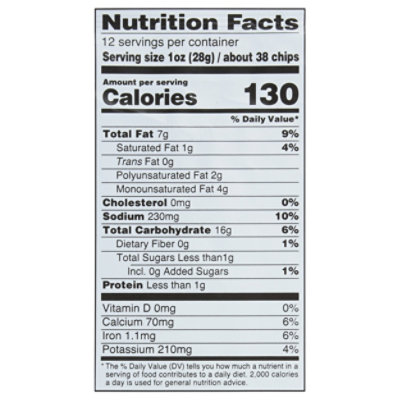 Sensible Portions Chips Wavy Sea Salt - 12 Oz - Image 3