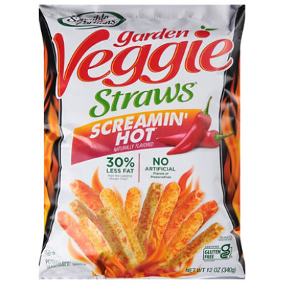 Sensible Portions Veggie Straws Screamin Hot - 12 Oz - Image 3