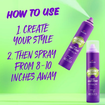 Aussie Instant Volume Hair Spray - 10 Oz - Image 6