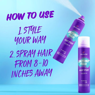 Aussie Base Hair Spray Firm Maximum Scented - 10 Oz - Image 6