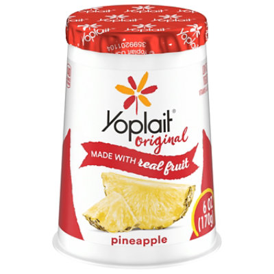 Yoplait Original Pineapple Low Fat Yogurt - 6 Oz - Image 3