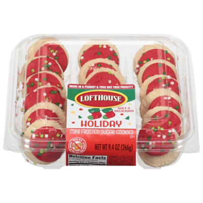 Lofthouse Red Holiday Frosted Mini Sugar Cookies - 9.4 Oz - Image 3