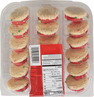 Lofthouse Red Holiday Frosted Mini Sugar Cookies - 9.4 Oz - Image 6