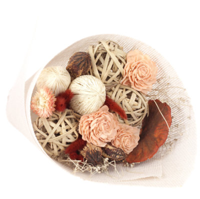 Desert Rose Blush Euro Bouquet - Each - Image 1