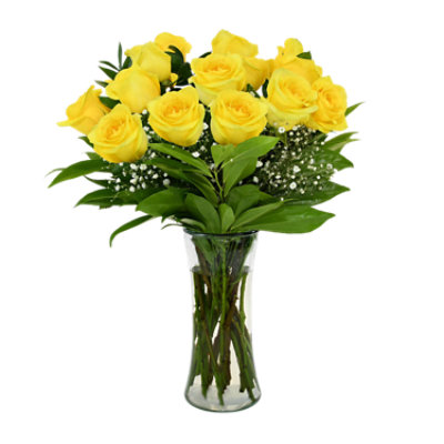 Debi Lilly Yellow Unforgettable Arrangement - Each - Image 1