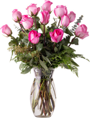 Overjoyed Boutique Pink Unforgettable Arrangement - Each - Image 1
