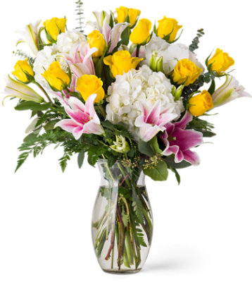 Designers Choice Yellow Rose Arrangement  - Each - Image 1