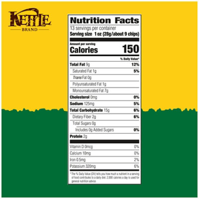 Kettle Brand Krinkle Cut Dill Pickle Kettle Potato Chips - 13 Oz - Image 4