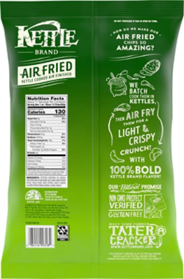 Kettle Brand Air Fried Jalapeno Kettle Potato Chips - 11.25 Oz - Image 4