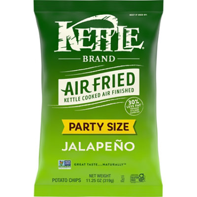 Kettle Brand Air Fried Jalapeno Kettle Potato Chips - 11.25 Oz - Image 1