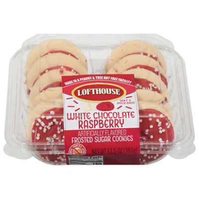 White Chocolate Raspberry Frosted Sugar Cookie - 13.5 Oz. - Image 3