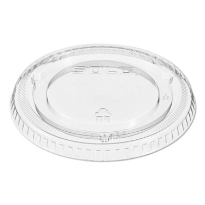 SOLO Non-Vented Cup Lids, Fits 9 Oz To 22 Oz Cups, Clear- 1,000 Count - Image 1